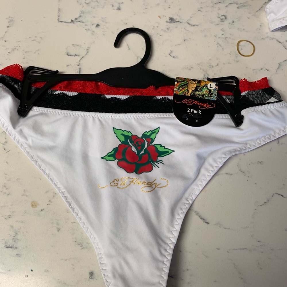 Ed hardy thong